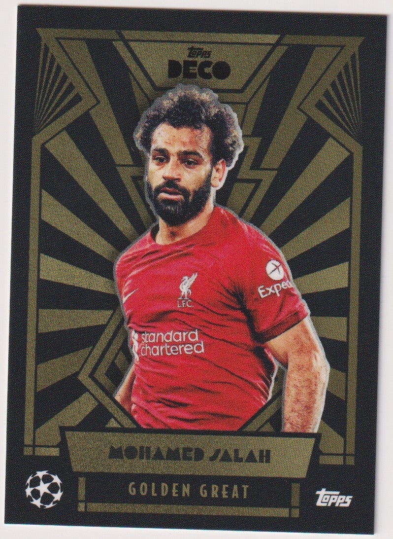 Topps Deco Mohamed Salah Liverpool FC Parallel Rare – Bild 1
