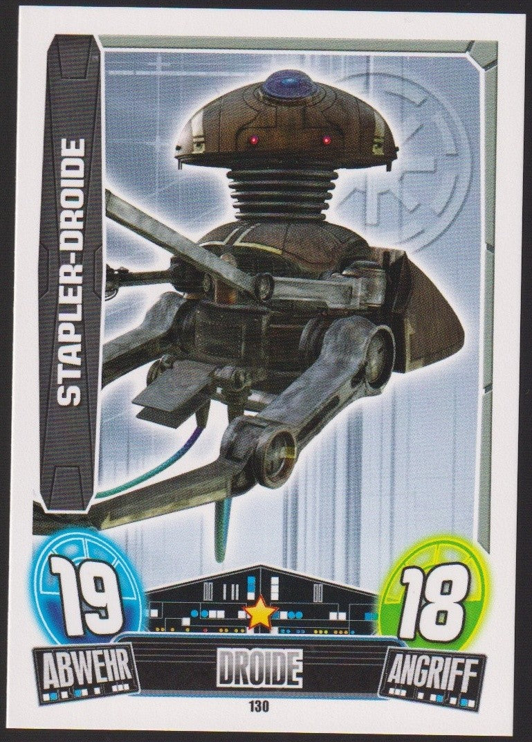 Topps Star Wars 2013 Stapler-Droide Republik (Film Version) TCG Rare #130 – Bild 1