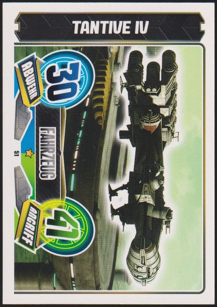 Topps Star Wars 2011 Tantive IV Republik Fahrzeug TCG Rare #51 – Bild 1