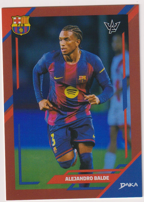 Daka 14-B 2025-26 Alejandro Balde FC Barcelona Parallel 62/99 Rare – Bild 1