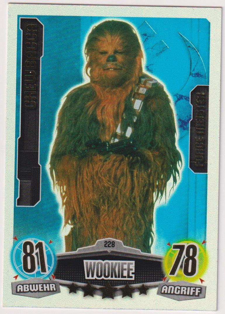 Topps Star Wars 2012 Wookiee Chewbacca Allianz TCG Rare Nr. 228 – Bild 1