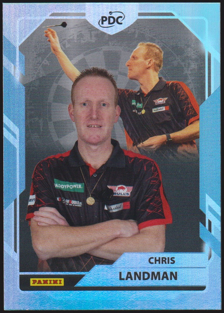 Panini PDC World Championship 2026 Chris Landman Refractor Parallel – Bild 1