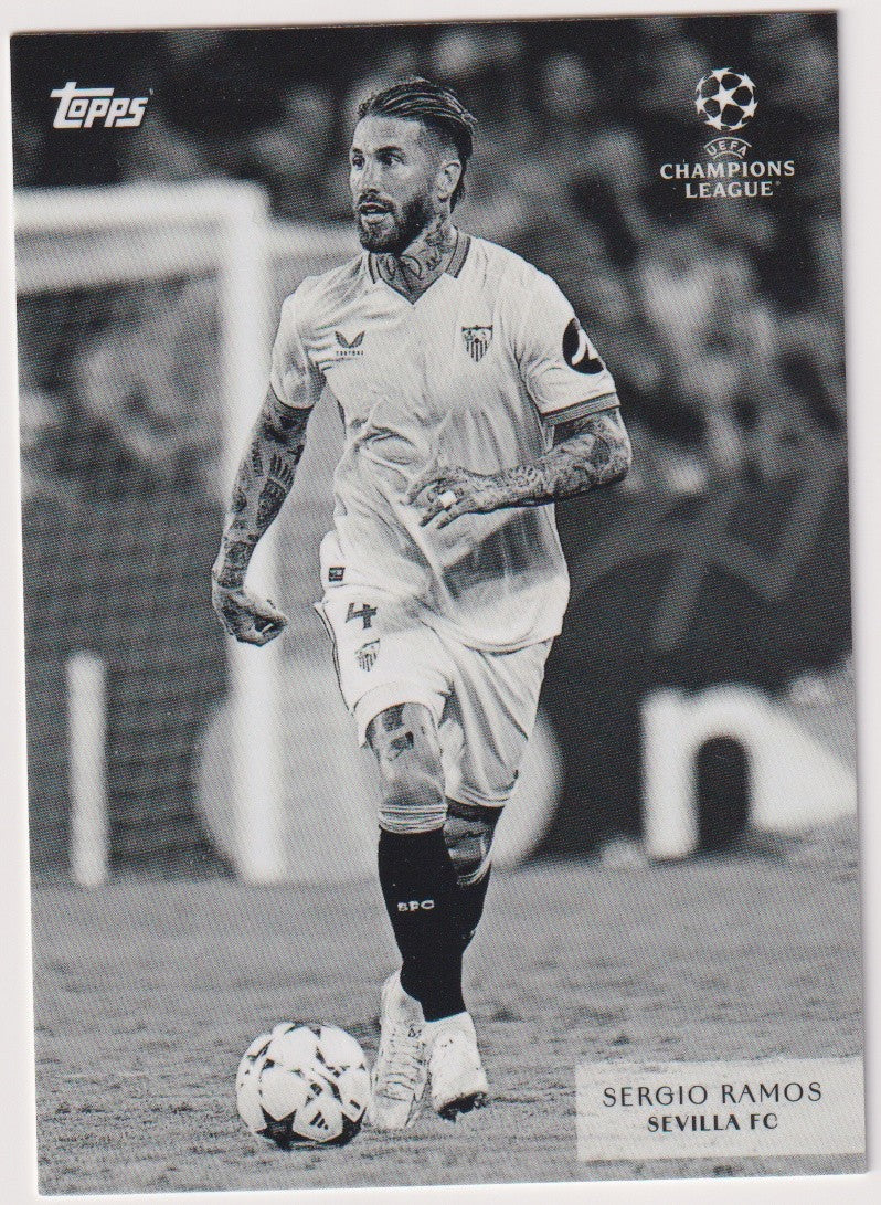 Topps Champions League 2024-25 Sergio Ramos Sevilla FC Parallel Rare – Bild 1