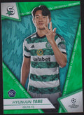 Topps 2023-24 Hyunjun Yang Rookie Celtic FC Parallel Rare Refractor – Bild 1