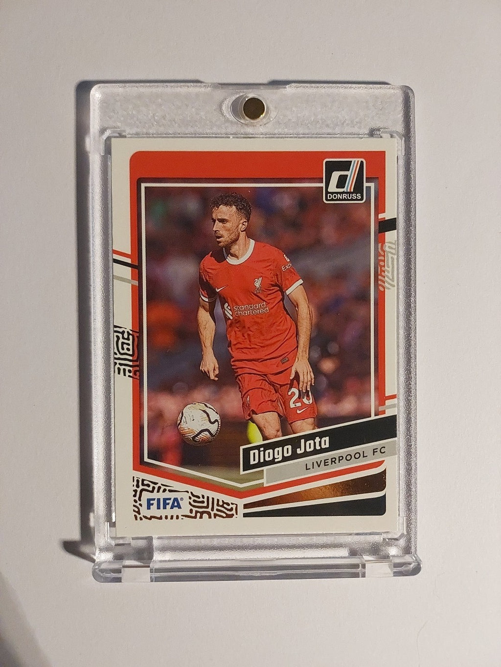 Panini Donruss 2023-24 Diogo Jota Liverpool Portugal Parallel Ultra Rare Hit – Bild 1
