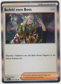Pokemon TCG Boss Command #172/193 Rare (R) Holo Deutsch 2023 – Bild 1