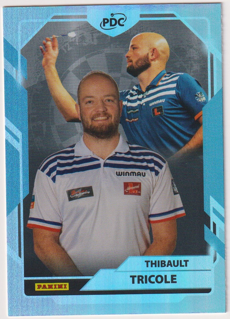 Panini PDC World Championship 2026 Thibault Tricole Refractor Parallel – Bild 1