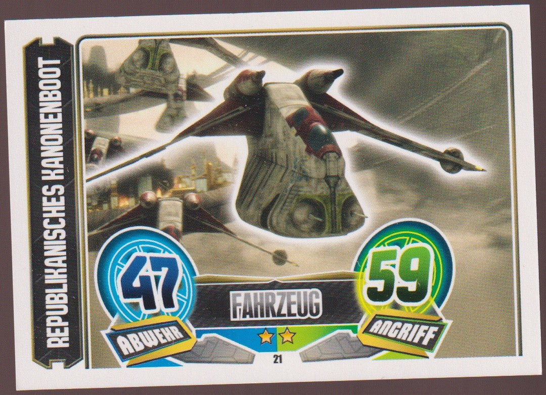 Topps Star Wars 2015 Kononenboot Republik Fahrzeug TCG Rare – Bild 1
