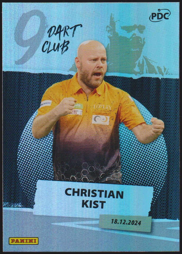 Panini PDC World Championship 2026 Christian Kist Refractor Parallel – Bild 1