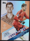Topps 2021-22 Thibaut Courtois Real Madrid C.F. Parallel Rare Nr. BB-2 – Bild 1