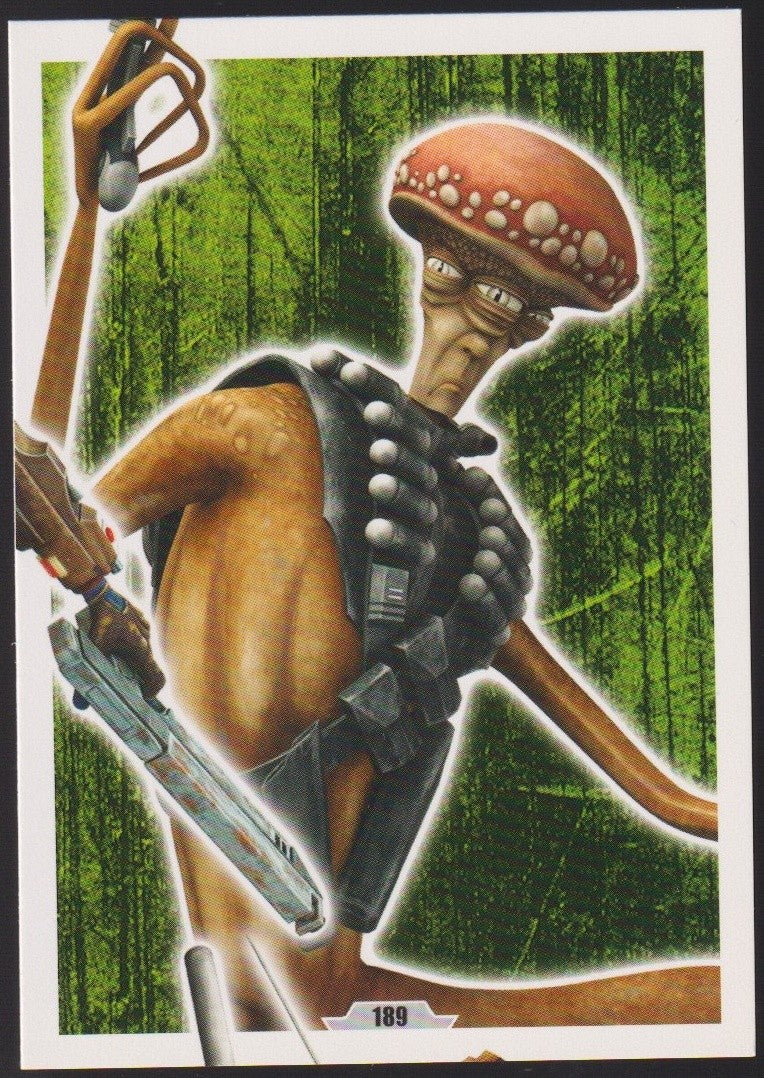 Topps Star Wars 2012 Derrown Kopfgeldjäger Söldner TCG Rare #189 – Bild 1