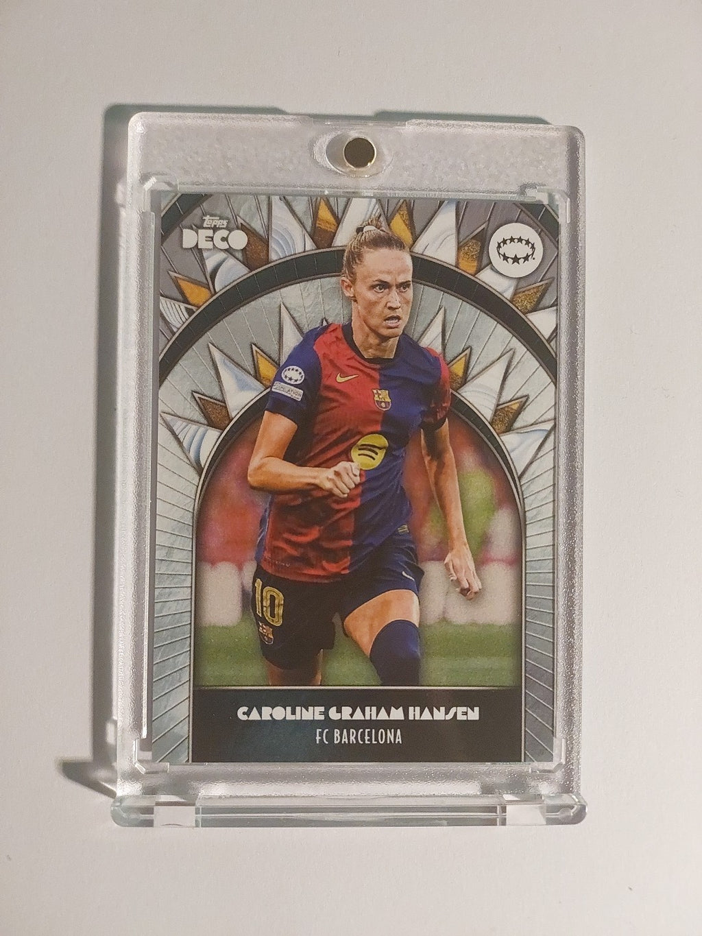 Topps Deco 2023-24 Caroline Graham Hansen Barcelona Parallel – Bild 1