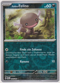 Pokemon TCG Wooper #58/091 Common (C) Reverse Holo Deutsch 2024 – Bild 1