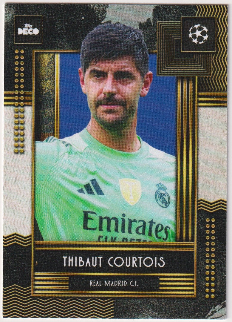 Topps Current Stars 2024-25 Thibaut Courtois Real Madrid C.F. Parallel Rare – Bild 1