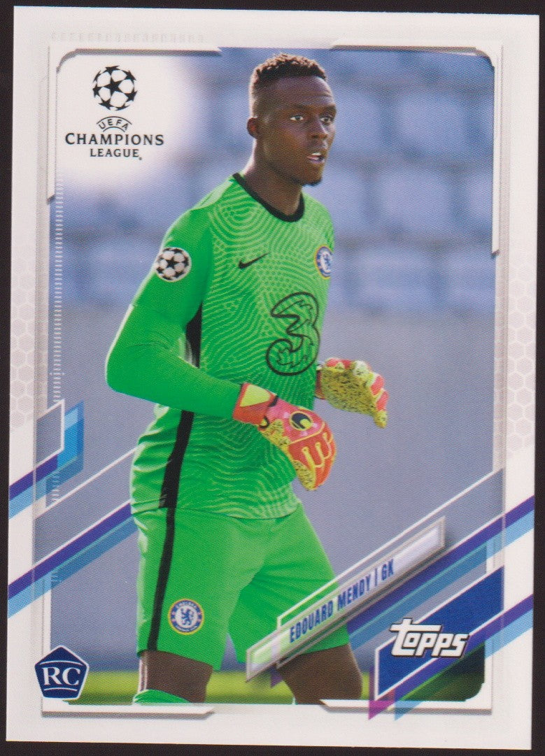 Topps UEFA Champions League 2023-24 Edouard Mendy Rookie Chelsea FC Parallel – Bild 1