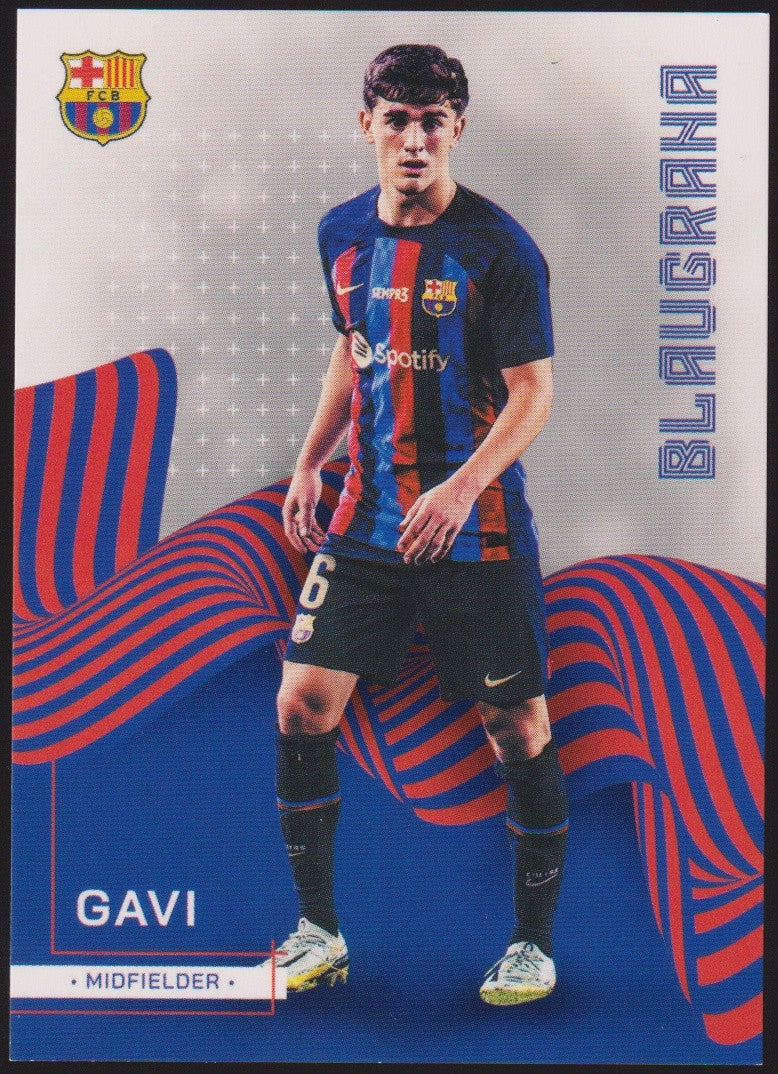 Topps 2022-23 Gavi FC Barcelona Parallel Rare – Bild 1