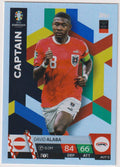 Topps Uefa Euro 2024 David Alaba Österreich Captain Parallel Refractor – Bild 1