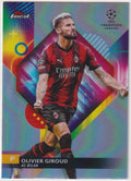 Topps Finest 2023-24 Olivier Giroud AC Milan UEFA Champions League Parallel – Bild 1