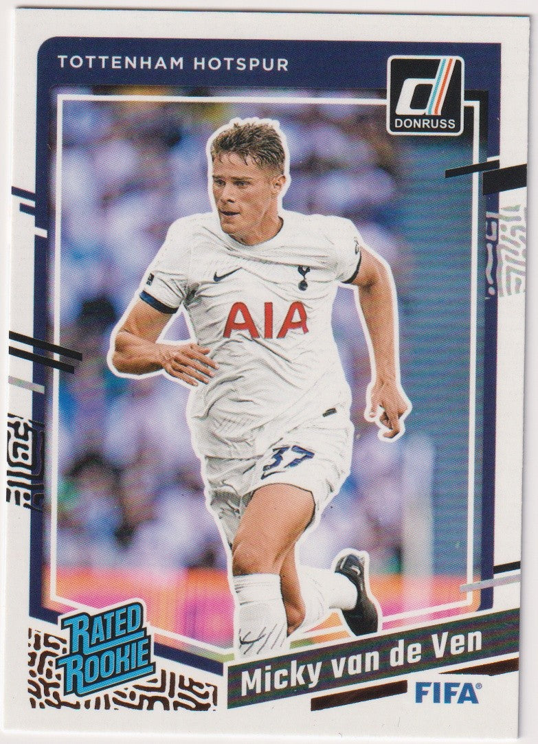 Panini 2023-24 Panini - Donruss Soccer 2023-24 Micky van de Ven Rookie – Bild 1