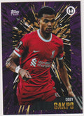 Topps Europa League Cody Gakpo Liverpool Football Club Parallel Rare – Bild 1