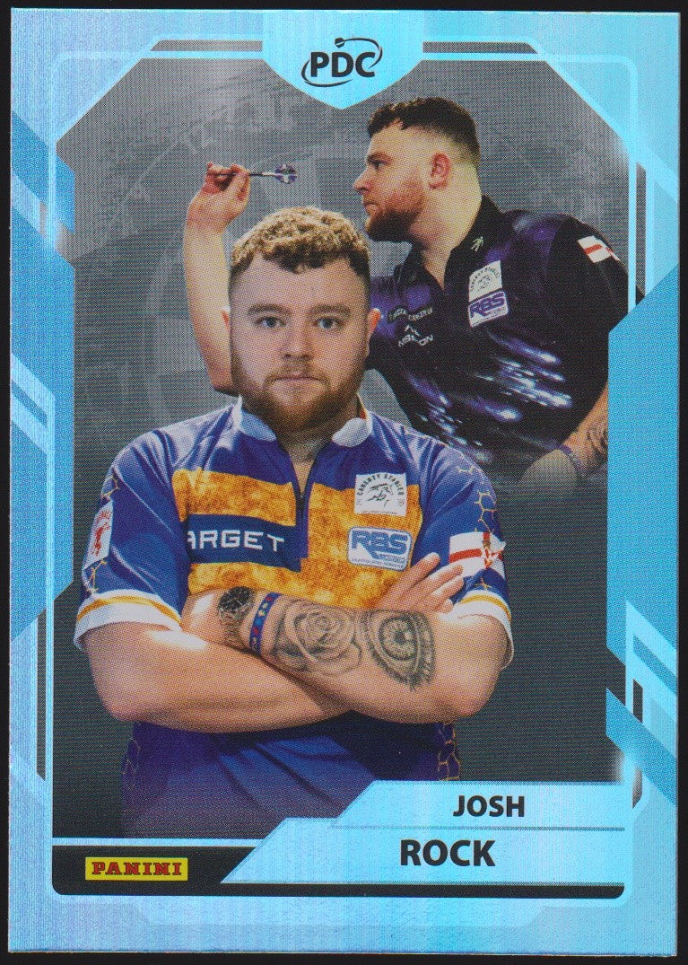 Panini PDC World Championship 2026 Josh Rock "Rocky" Refractor Parallel – Bild 1