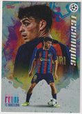 Topps Champions League 2022-23 Pedri FC Barcelona Technique Parallel Rare – Bild 1