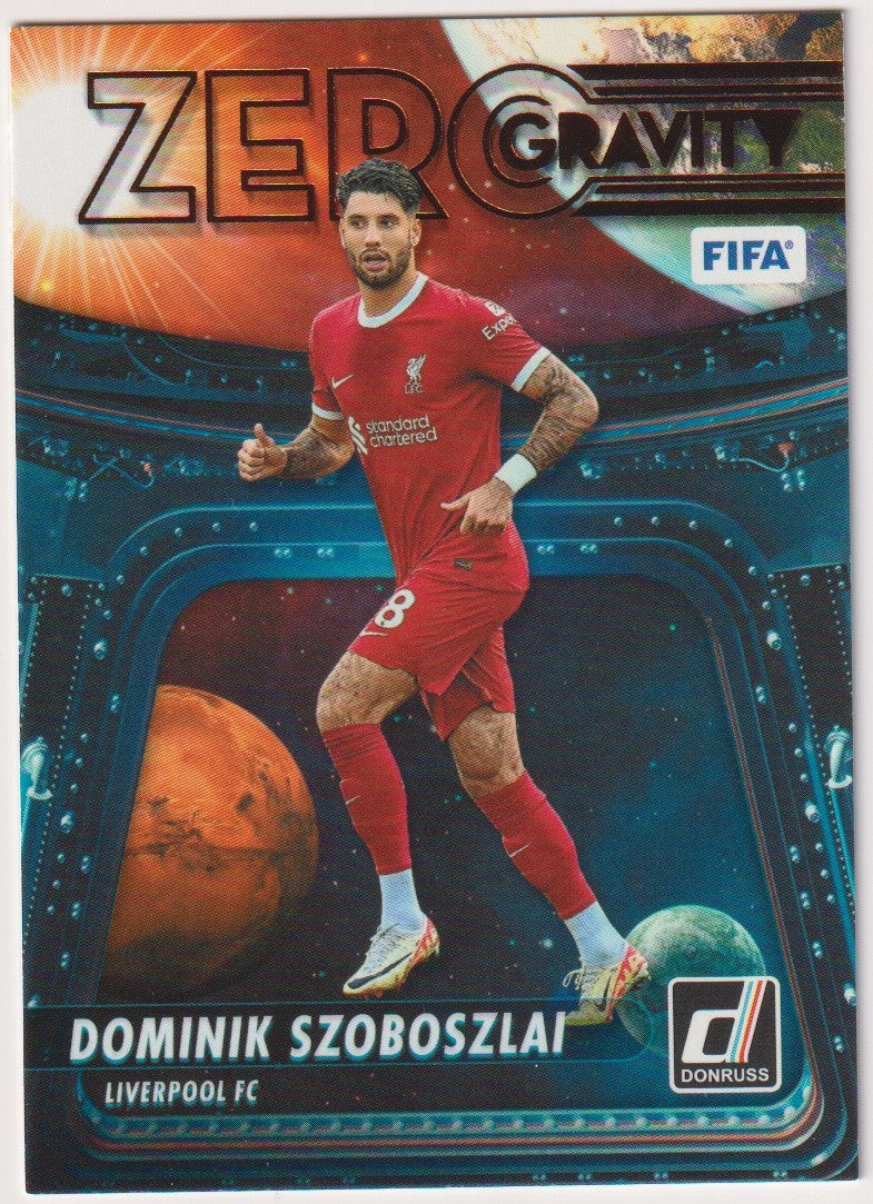 Panini Zero Gravity 2023-24 Dominik Szoboszlai Liverpool FC Parallel Rare Nr. 11 – Bild 1