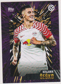 Topps Champions League Benjamin Šeško RB Leipzig x Whip Parallel Rare – Bild 1