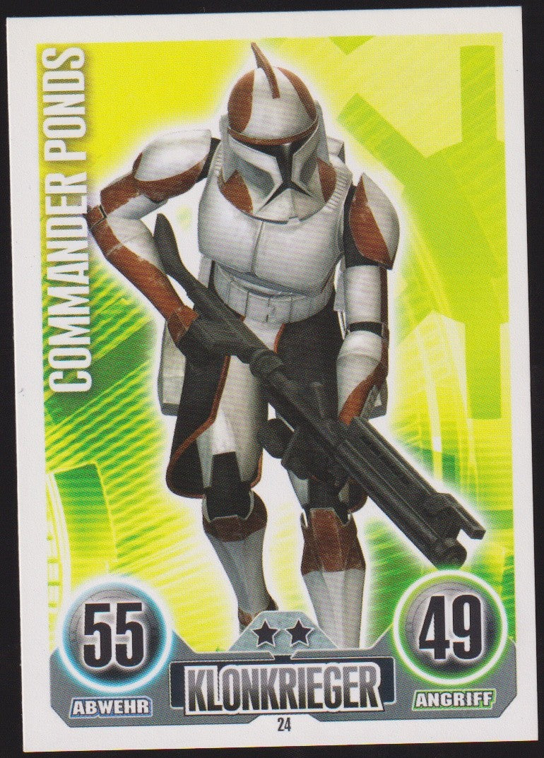 Topps Star Wars 2010 Commander Ponds Republik TCG Rare #24 – Bild 1