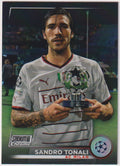 Topps Stadium Club Chrome 2022-23 Sandro Tonali AC Milan Parallel Refractor – Bild 1