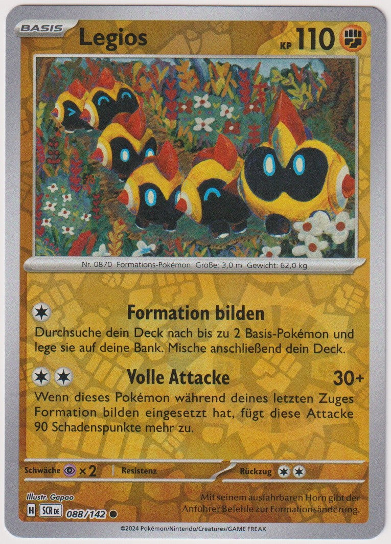 Pokemon TCG Falinks #88/142 Common (C) Reverse Holo Deutsch 2024 – Bild 1