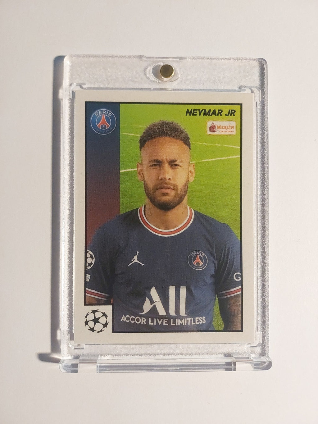 Topps Merlin 2021-22 Neymar Jr Paris Saint-Germain Legend Parallel Ultra Rare – Bild 1