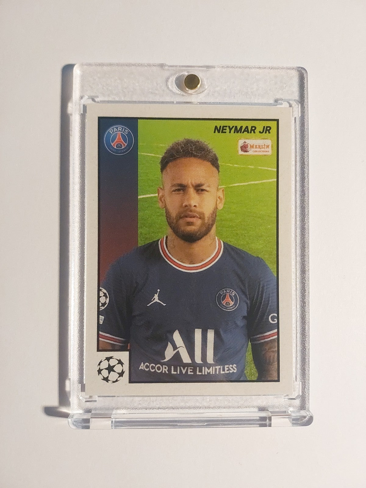 Topps Merlin 2021-22 Neymar Jr Paris Saint-Germain Legend Parallel Ultra Rare – Bild 1