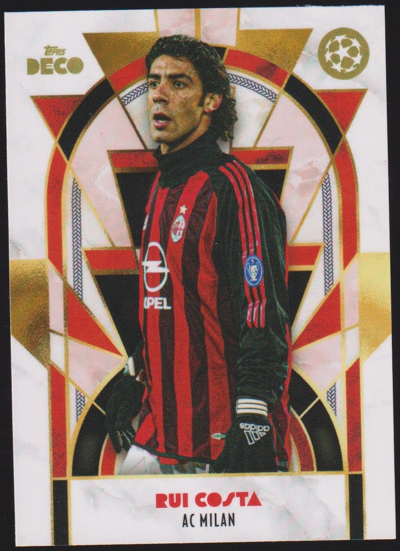 Topps Legends 2023-24 Rui Costa AC Milan Champions League Parallel Rare – Bild 1