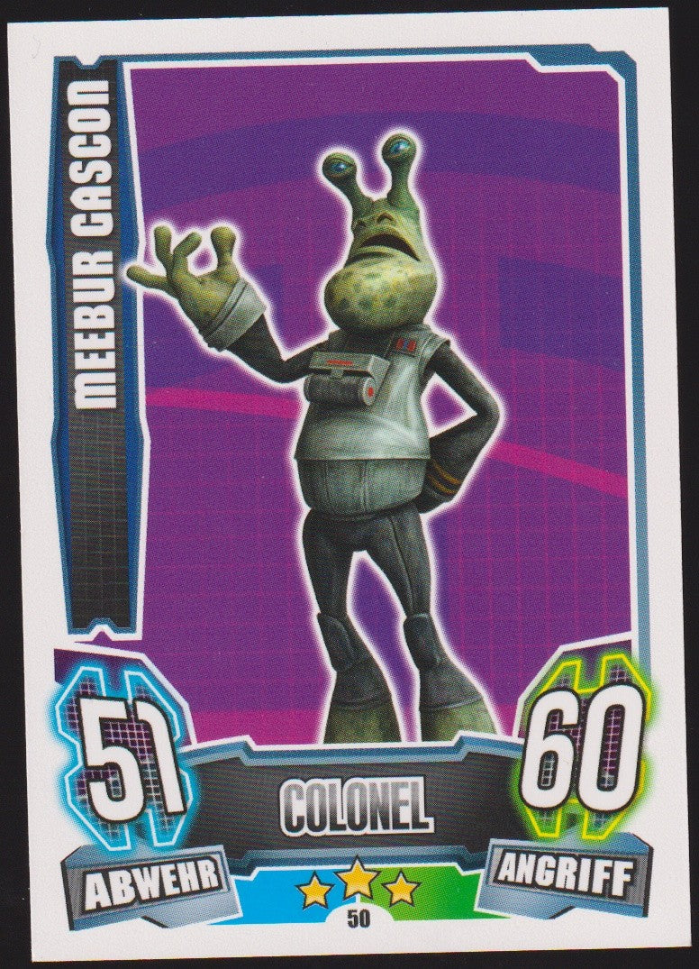 Topps Star Wars 2013 Meebur Gascon Republik TCG Rare #57 – Bild 1