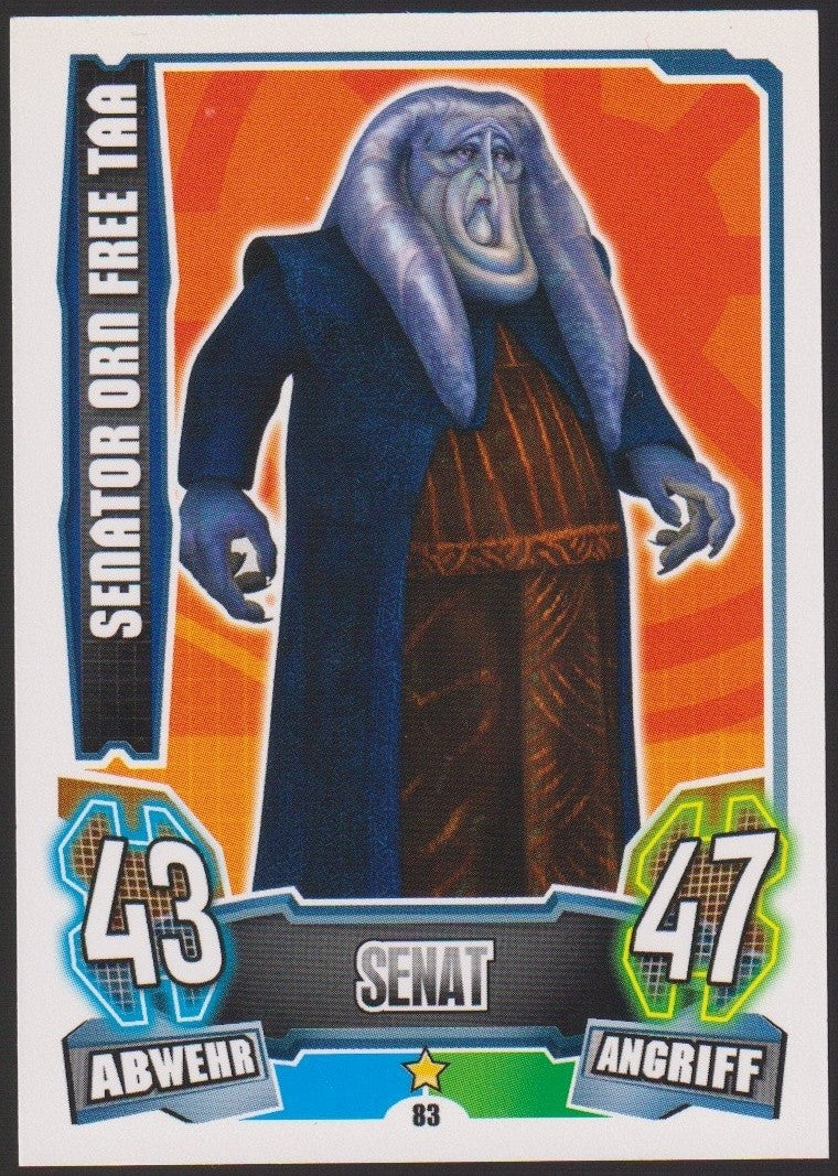 Topps Star Wars 2013 Senator Orn Free Taa Republik TCG Rare #43 – Bild 1