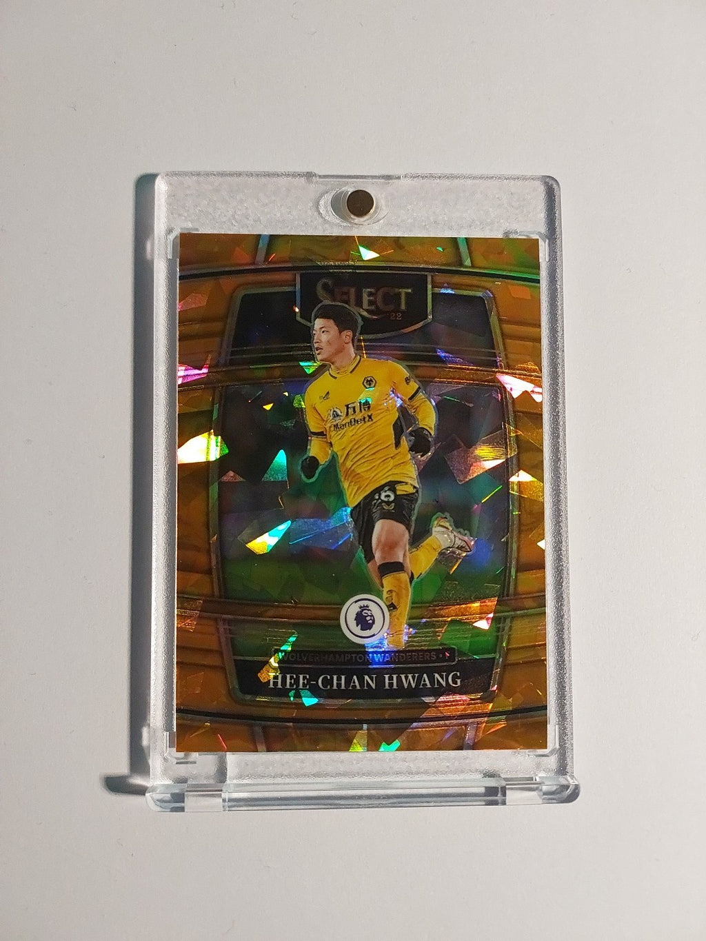 Panini Select 2021-22 Hee-Chan Hwang Wolverhampton Wanderers Parallel 15/23 Rare – Bild 1