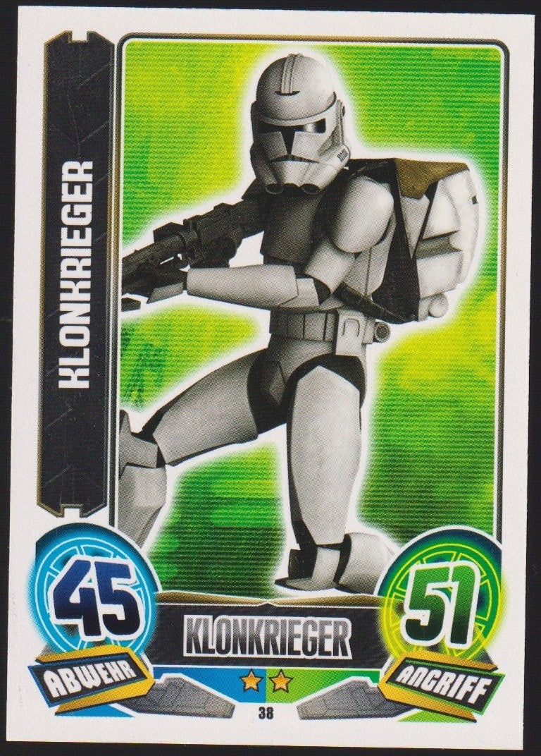 Topps Star Wars 2011 Klonkrieger (Phase 2) Republik TCG Rare #38 – Bild 1