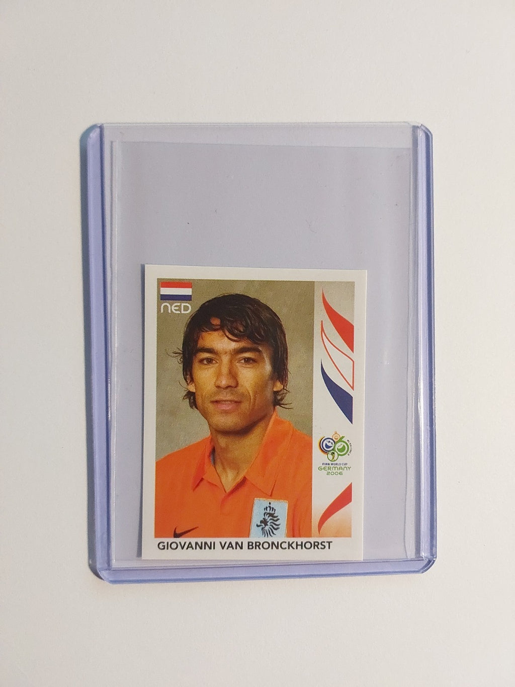 Panini World Cup 2006 Giovanni van Bronckhorst Niederlande Legend Parallel 234 – Bild 1
