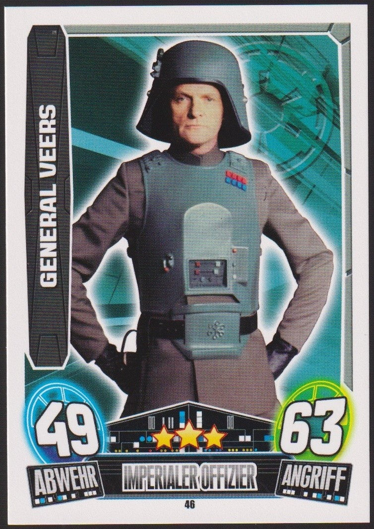 Topps Star Wars 2013 General Veers Imperium (Film Version) TCG Rare #46 – Bild 1