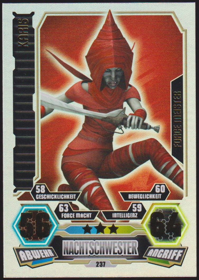 Topps Star Wars 2012 Karis Nachtschwestern Separatisten TCG Rare #237 – Bild 1