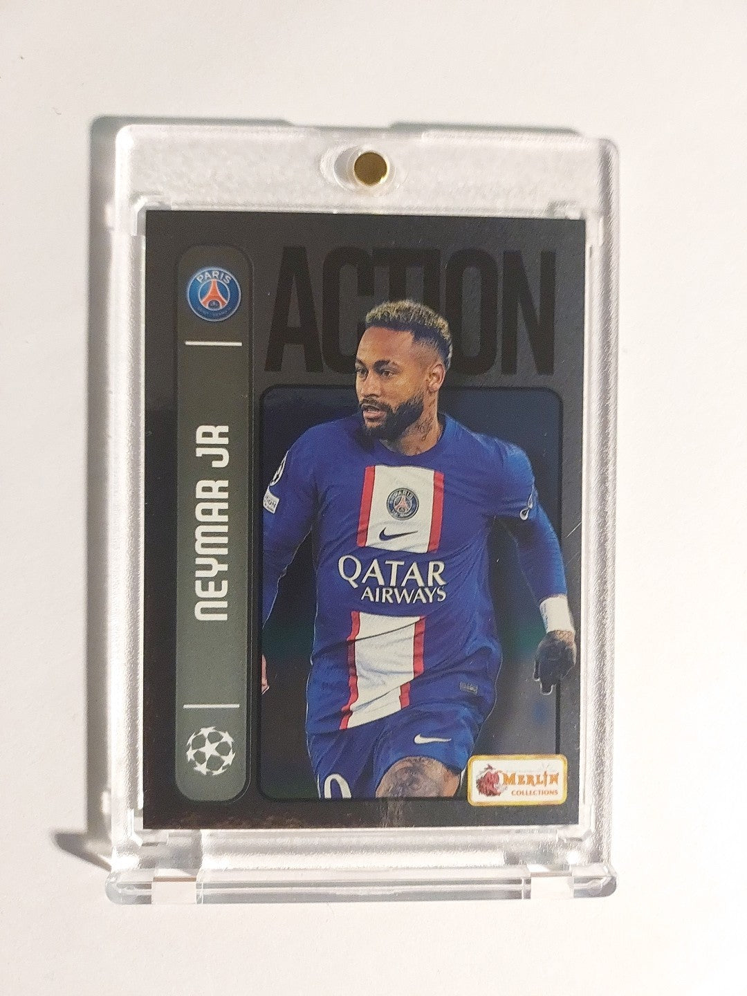 Topps Merlin 2021-22 Neymar Jr Paris Saint-Germain Parallel Insert Ultra Rare – Bild 1