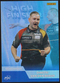 Panini PDC World Championship 2026 Dimitri Van den Bergh Refractor Parallel – Bild 1