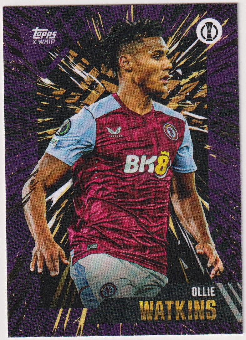 Topps X WHIP Ollie Watkins Aston Villa FC (AVFC) Parallel Rare – Bild 1