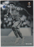 Topps UEFA Europa League 2021-22 Alejandro Balde Rookie FC Barcelona Parallel – Bild 1
