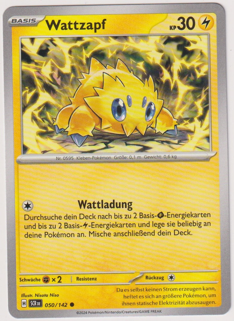 Pokemon TCG Joltik #50/142 Common (C) Non-Holo Deutsch 2024 – Bild 1