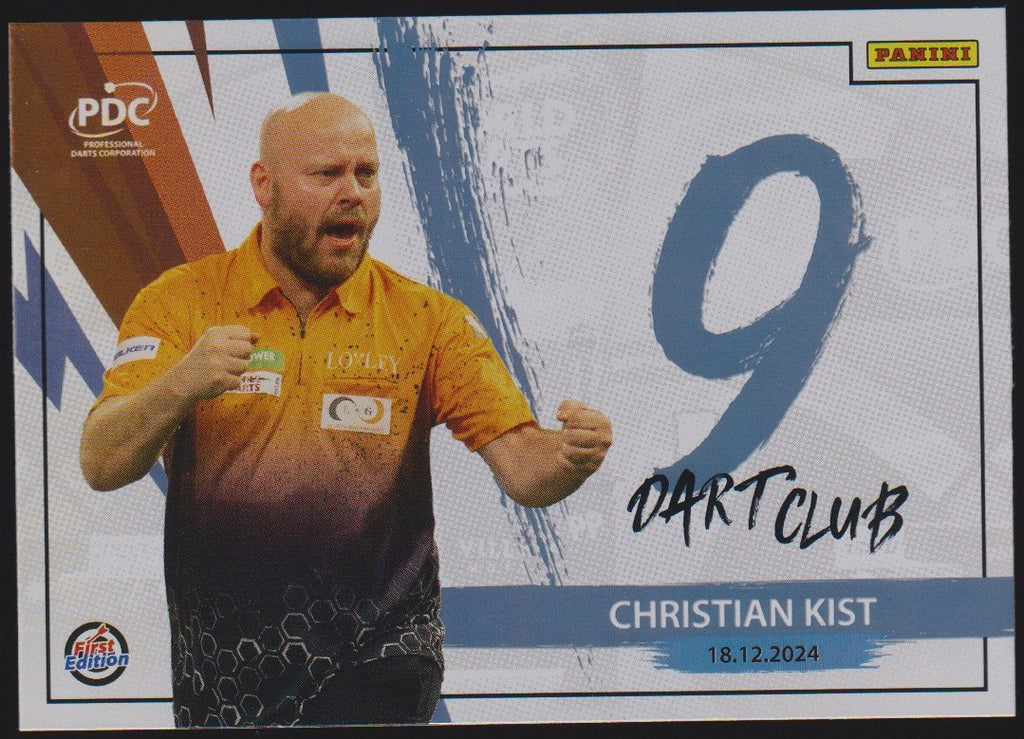 Panini PDC World Championship 2026 Christian Kist Refractor Parallel 1st Edition – Bild 1