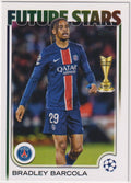 Topps Future Stars 2025-26 Bradley Barcola Rookie Paris Saint-Germain Topps – Bild 1