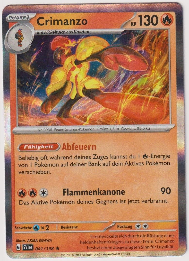 Pokemon TCG Armarouge #41/198 Rare (R) Holo Deutsch 2023 – Bild 1