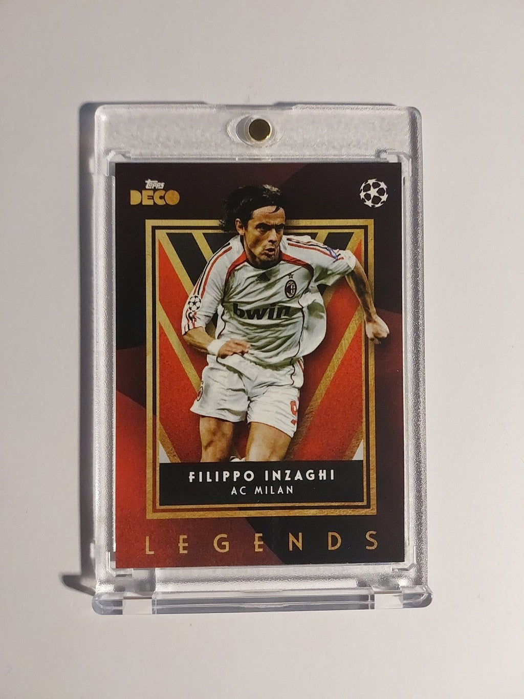Topps UCC Deco 2023-24 Filippo Inzaghi AC Mailand Italien Parallel Ultra Rare – Bild 1